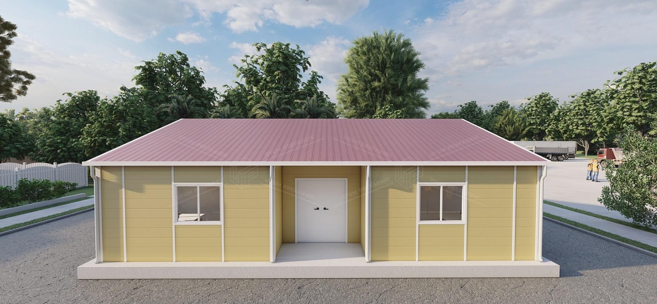 102m² Prefabricated Office Building