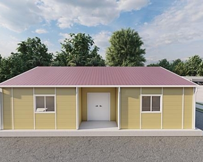 102m² Prefabrik Ofis Binası