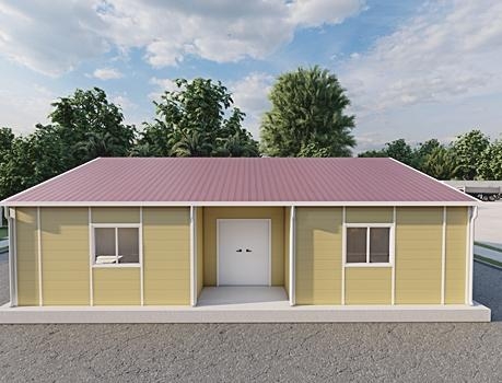 102m² Prefabrik Ofis Binası