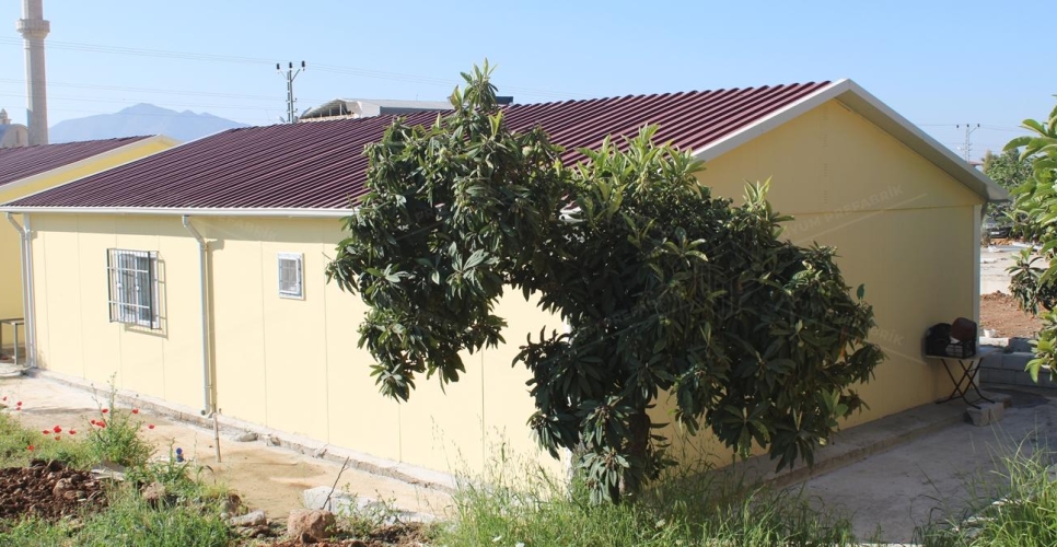 103m² İkiz Prefabrik Konut