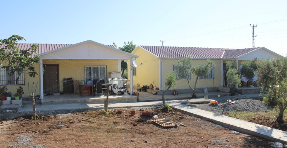 103m² İkiz Prefabrik Konut