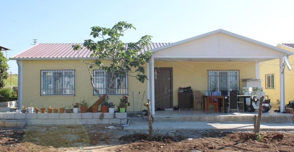 103m² İkiz Prefabrik Konut