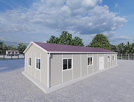 106m² Prefabrik Ofis Binası