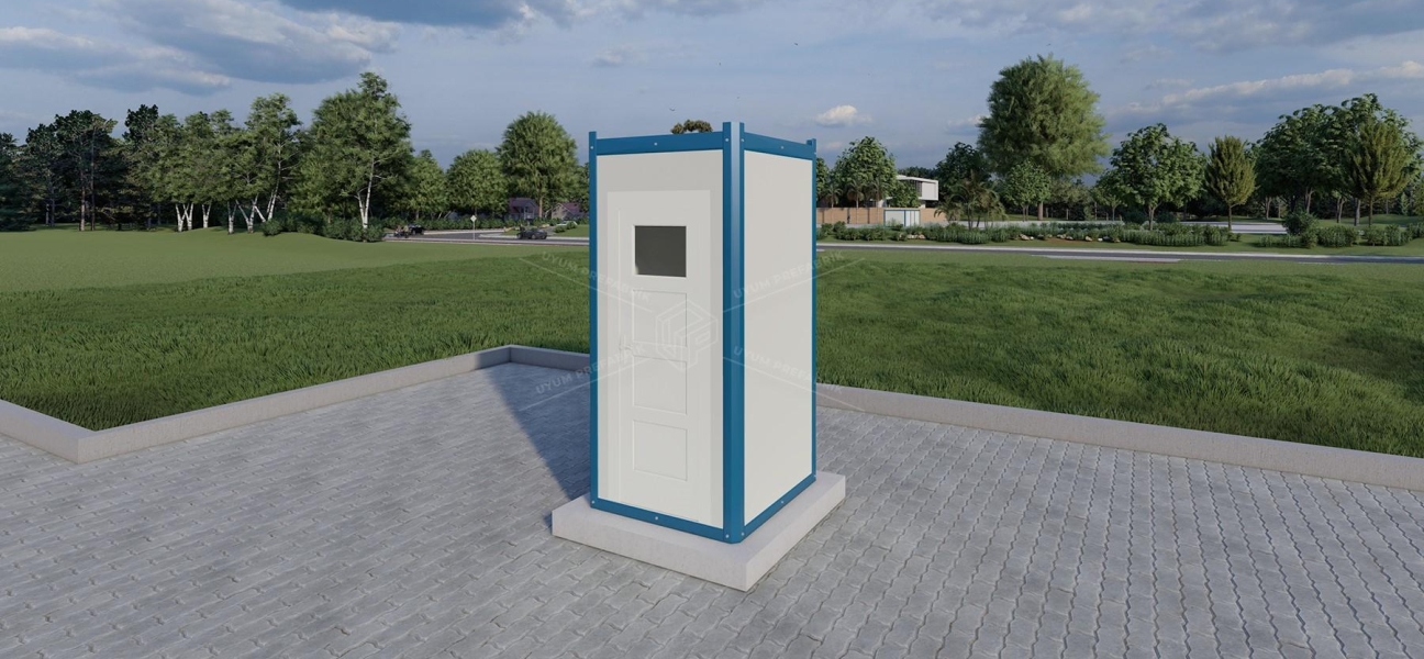 110 x 110 Panel Kabin WC-Duş 