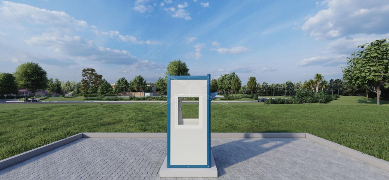 110 x 110 Sandviç Panel Kabin 