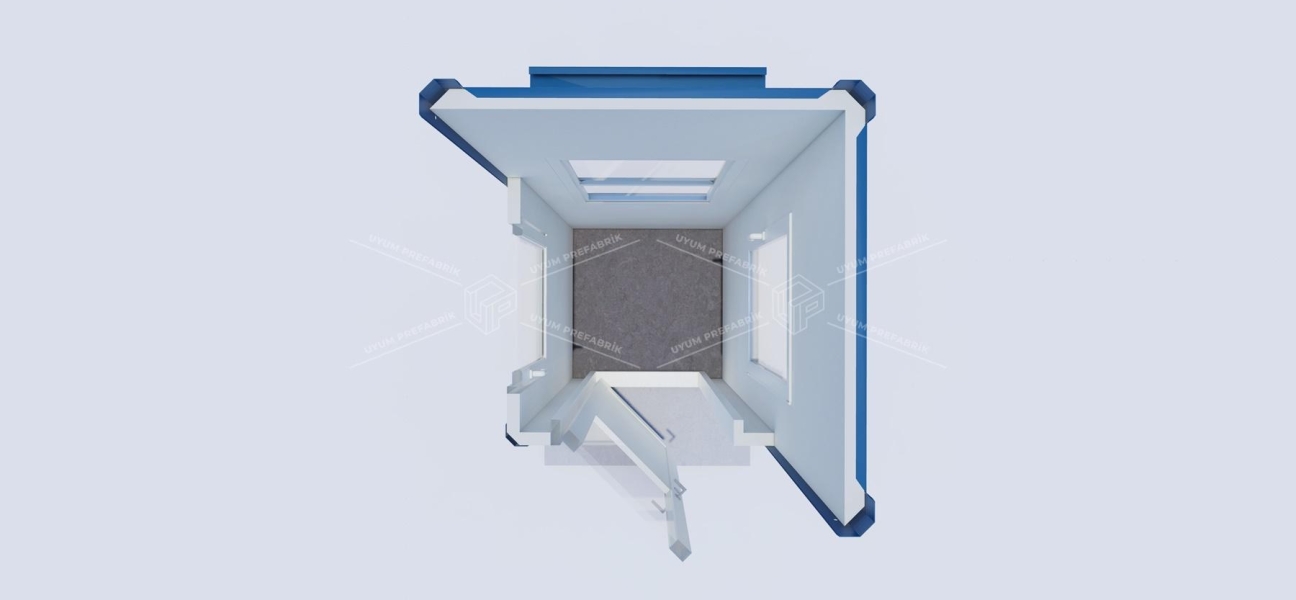110 x 110 Sandviç Panel Kabin 