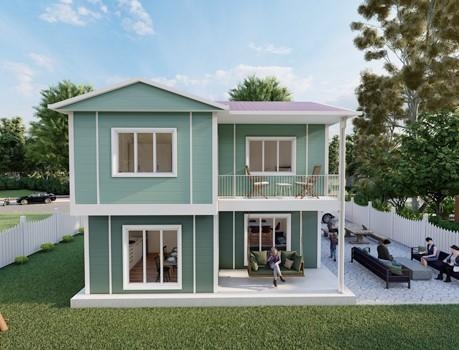 122m² İznik Two-Storey Prefabricated House