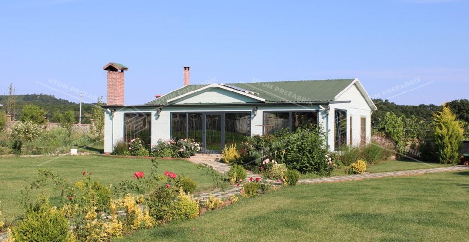 125m² Hafif Çelik Modern Villa