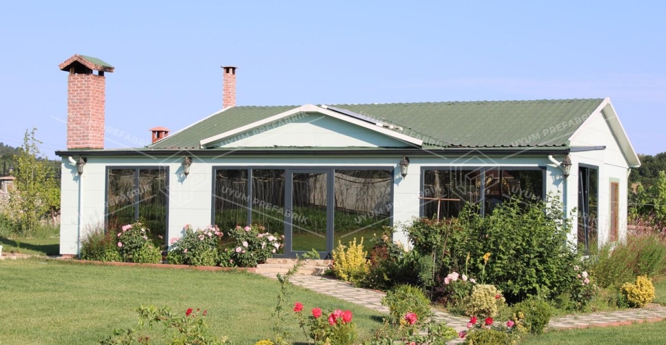 125m² Hafif Çelik Modern Villa