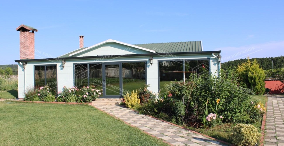 125m² Hafif Çelik Modern Villa