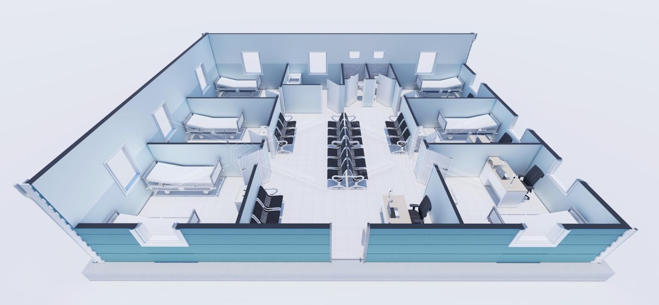 125m² Tek Katlı Çelik ASM Binası