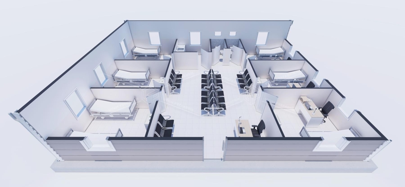 125m² Tek Katlı Çelik ASM Binası