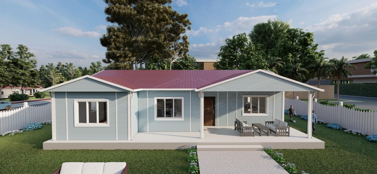 126m² Efes Single-Storey Prefabricated House