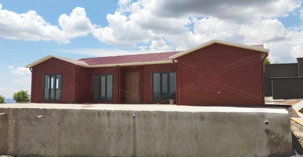 130m² Prefabricated House Building