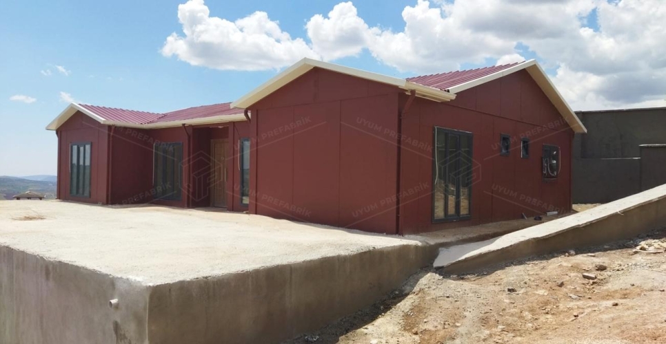 130m² Prefabricated House Building