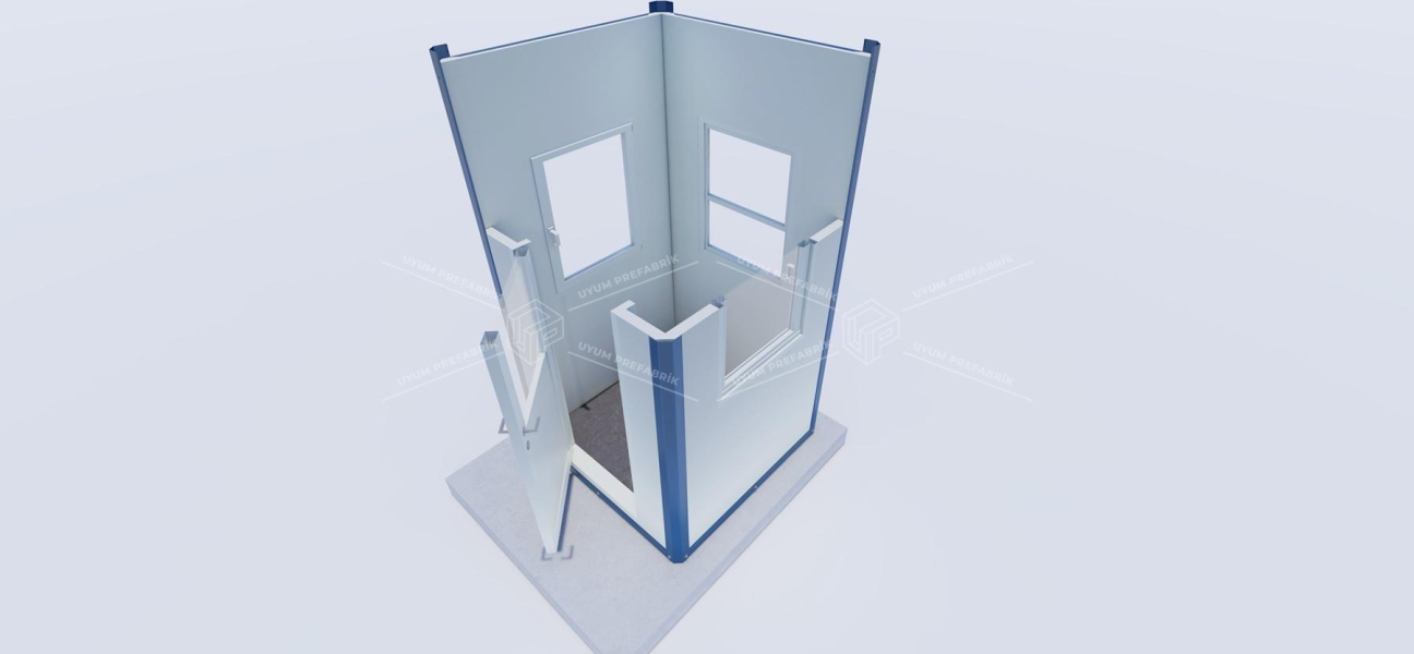 130x130 Panel Cabin WC-Shower