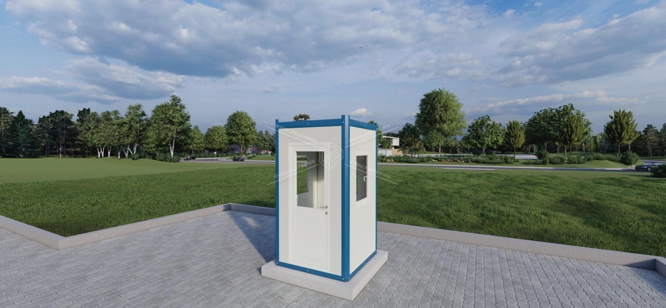 130x130 Panel Kabin WC-Duş 