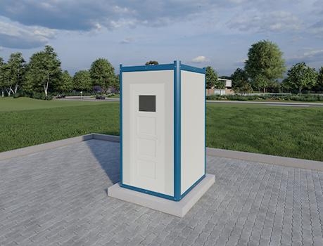 130x130 Panel Kabin WC-Duş 