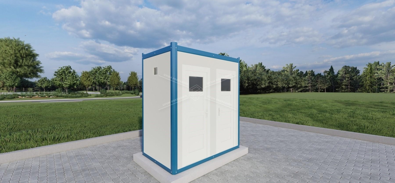 130x210 Panel Cabin WC-Shower