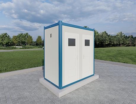 130x210 Panel Cabin WC-Shower