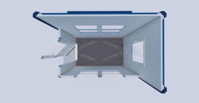 130x210 Sandviç Panel Kabin 