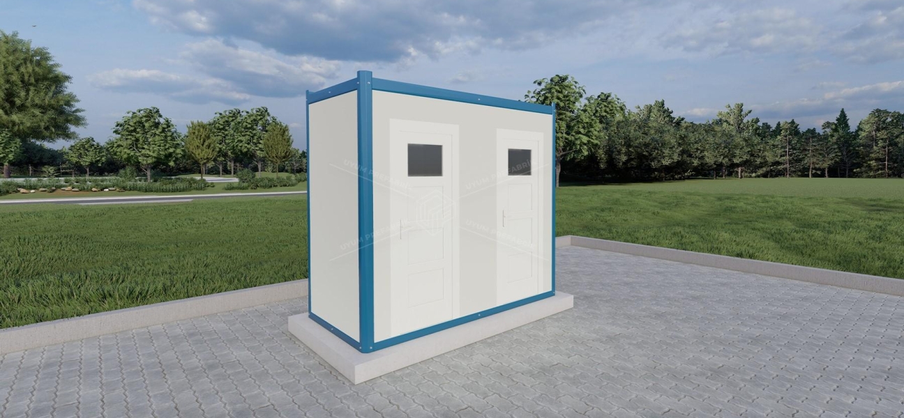 130x250 Panel Cabin WC-Shower