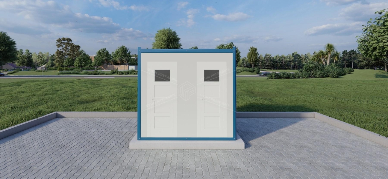 130x250 Panel Kabin WC-Duş 