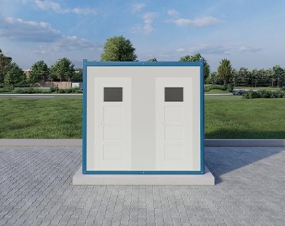 130x250 Panel Kabin WC-Duş 