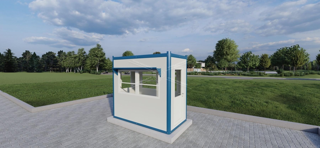 130x250 Sandviç Panel Kabin 