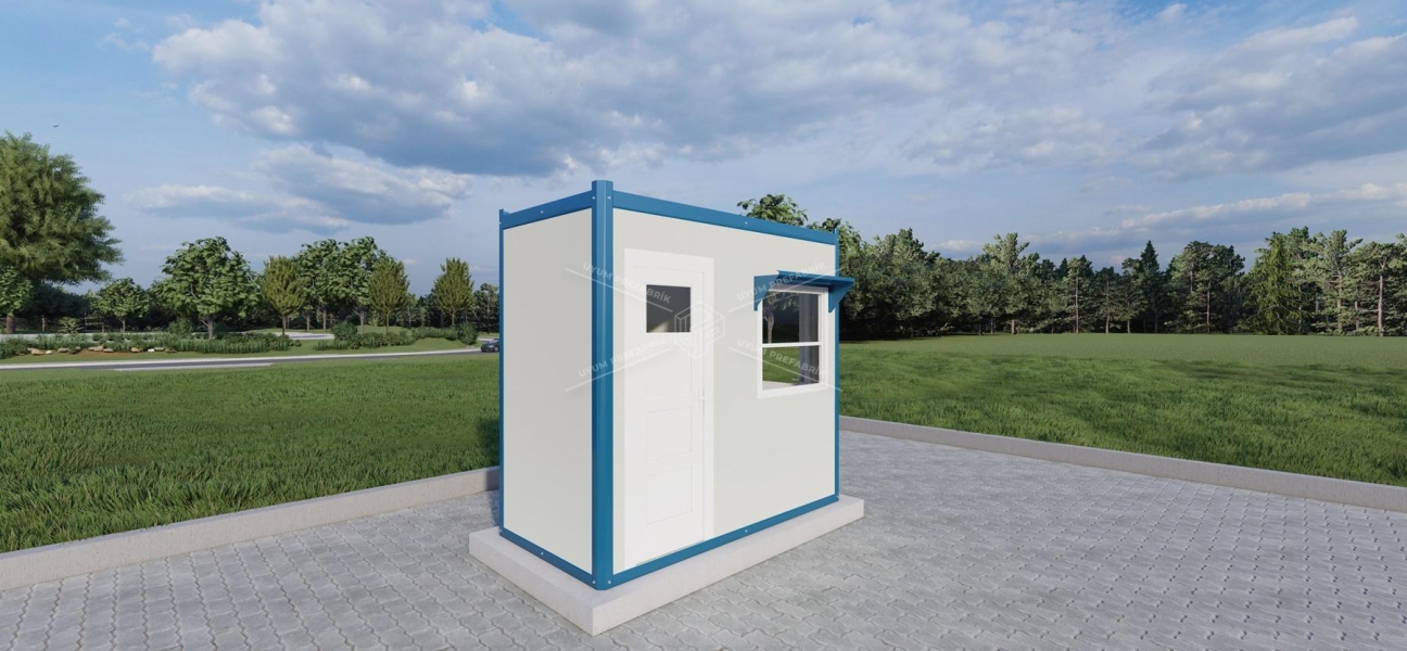 130x250 Sandwich Panel Cabin WC