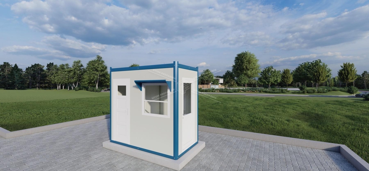 130x250 Sandwich Panel Cabin WC