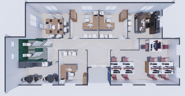 137m² Prefabricated Office Building