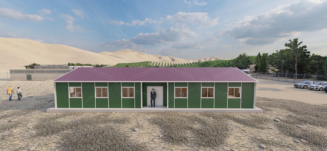 146m² Prefabricated Office Building