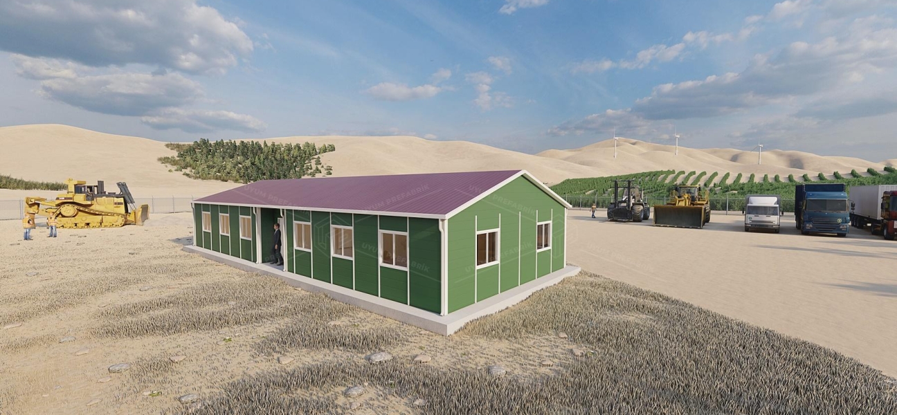 146m² Prefabricated Office Building