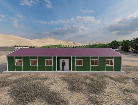 146m² Prefabrik Ofis Binası