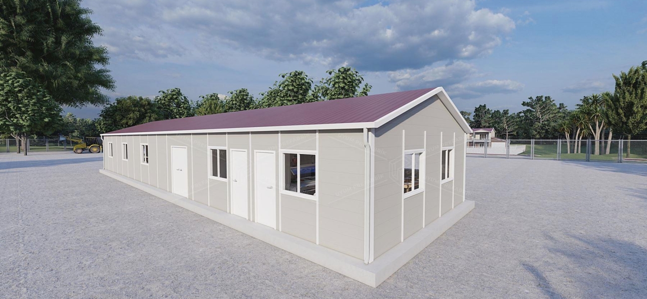 147m² Dining Hall Building