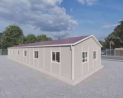 147m² Prefabrik Yemekhane Binası