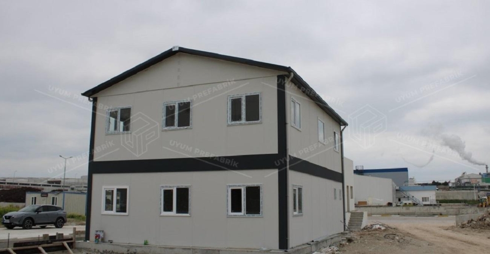 150m² Prefabricated Office Building