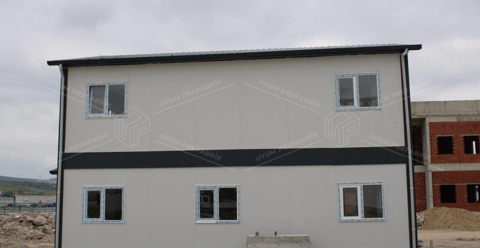 150m² Prefabricated Office Building