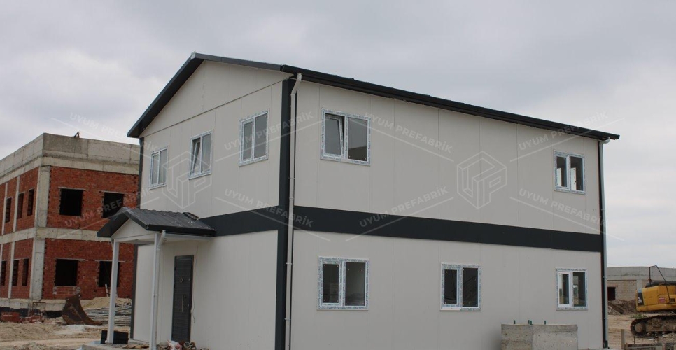 150m² Prefabricated Office Building