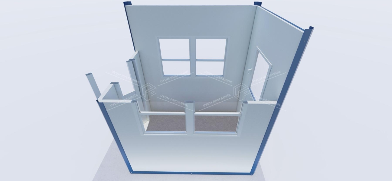 150x210 Sandviç Panel Kabin