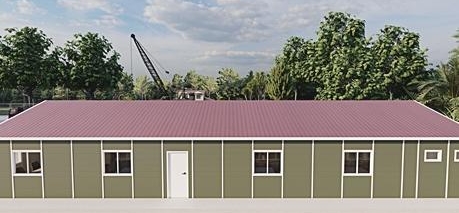 174m² Prefabricated Office Building