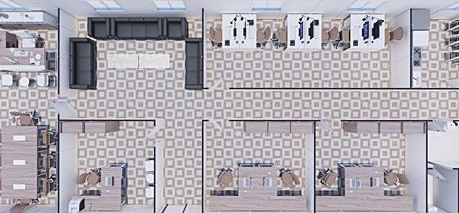 174m² Prefabricated Office Building