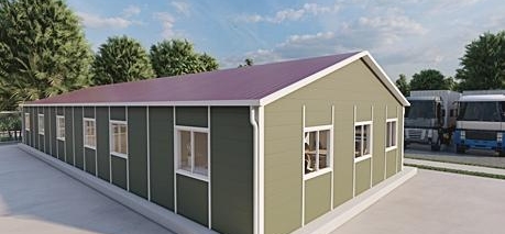 174m² Prefabrik Ofis Binası