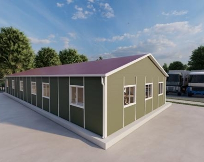 174m² Prefabrik Ofis Binası