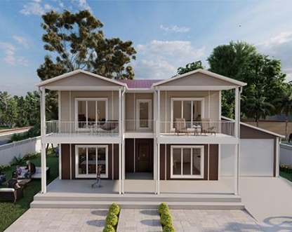 177m² Hünkar İki Katlı Prefabrik Ev