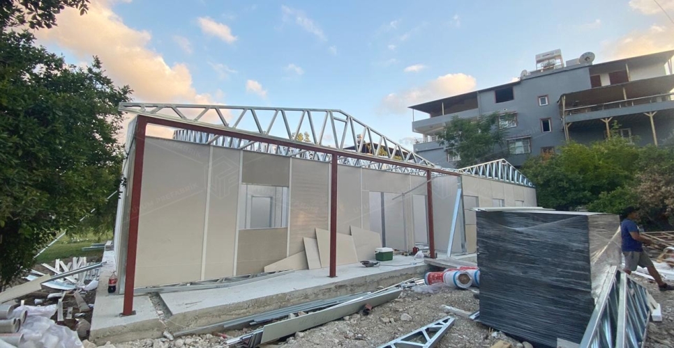 203m² Prefabricated School Building