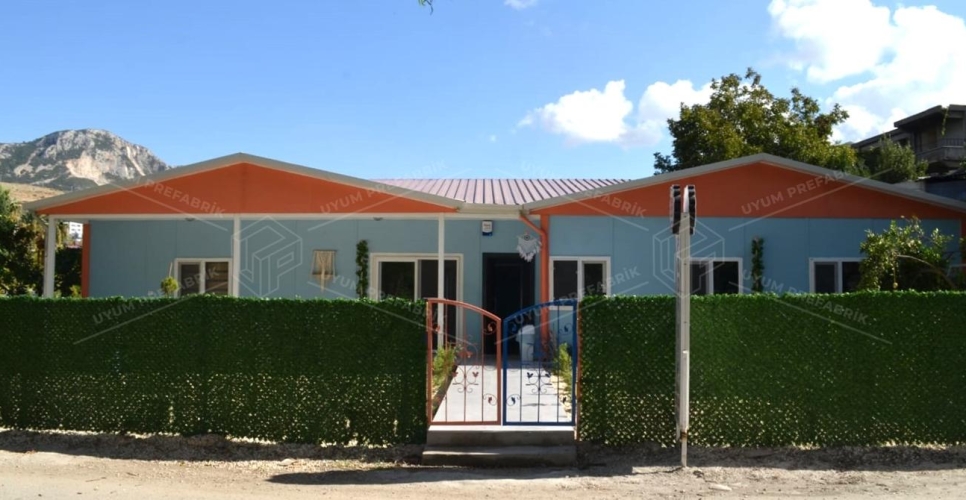 203m² Prefabrik Okul Binası 