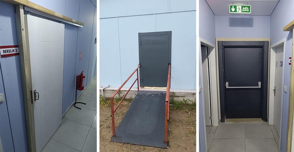 203m² Prefabrik Okul Binası 