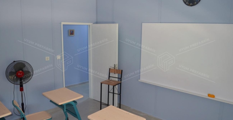 203m² Prefabrik Okul Binası 